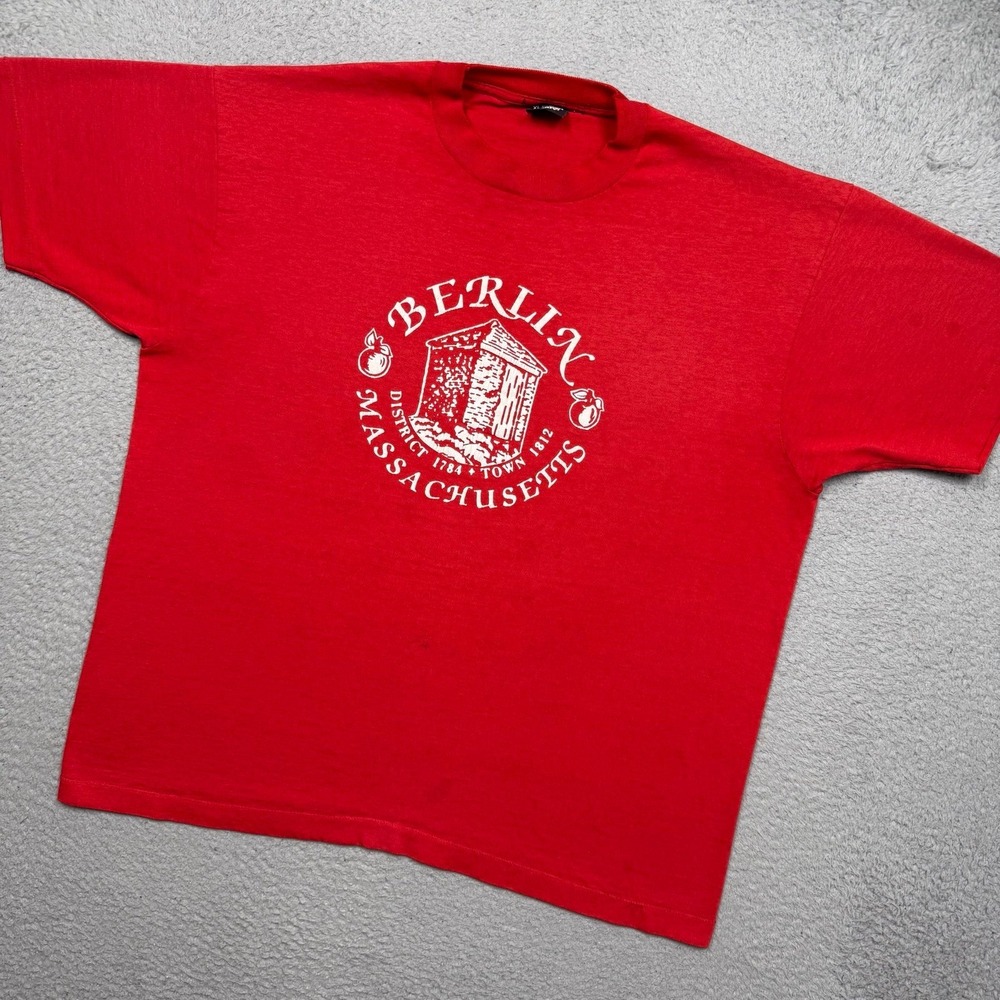 Vintage 80s‎ Berlin Massachusetts T-shirt